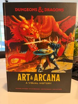 Brand New D&D Art & Arcana Art book