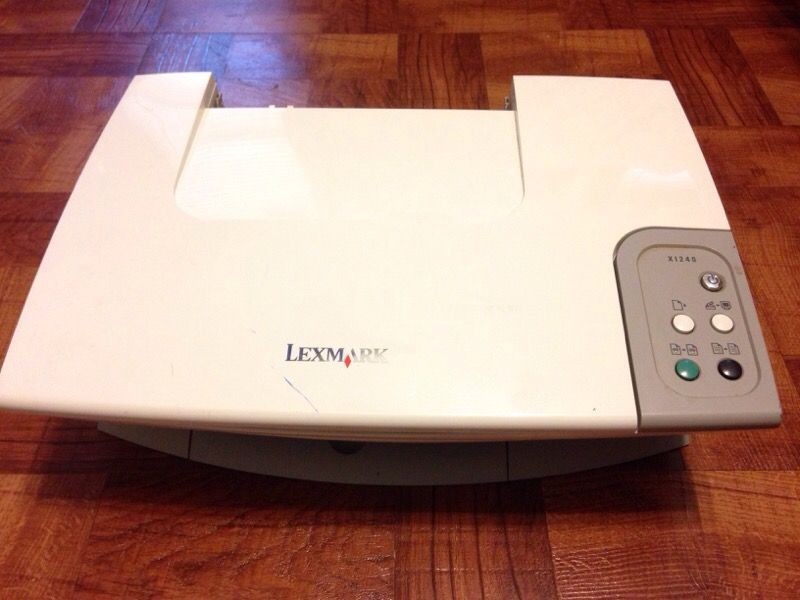 Lexmark x1240 printer (no wires)