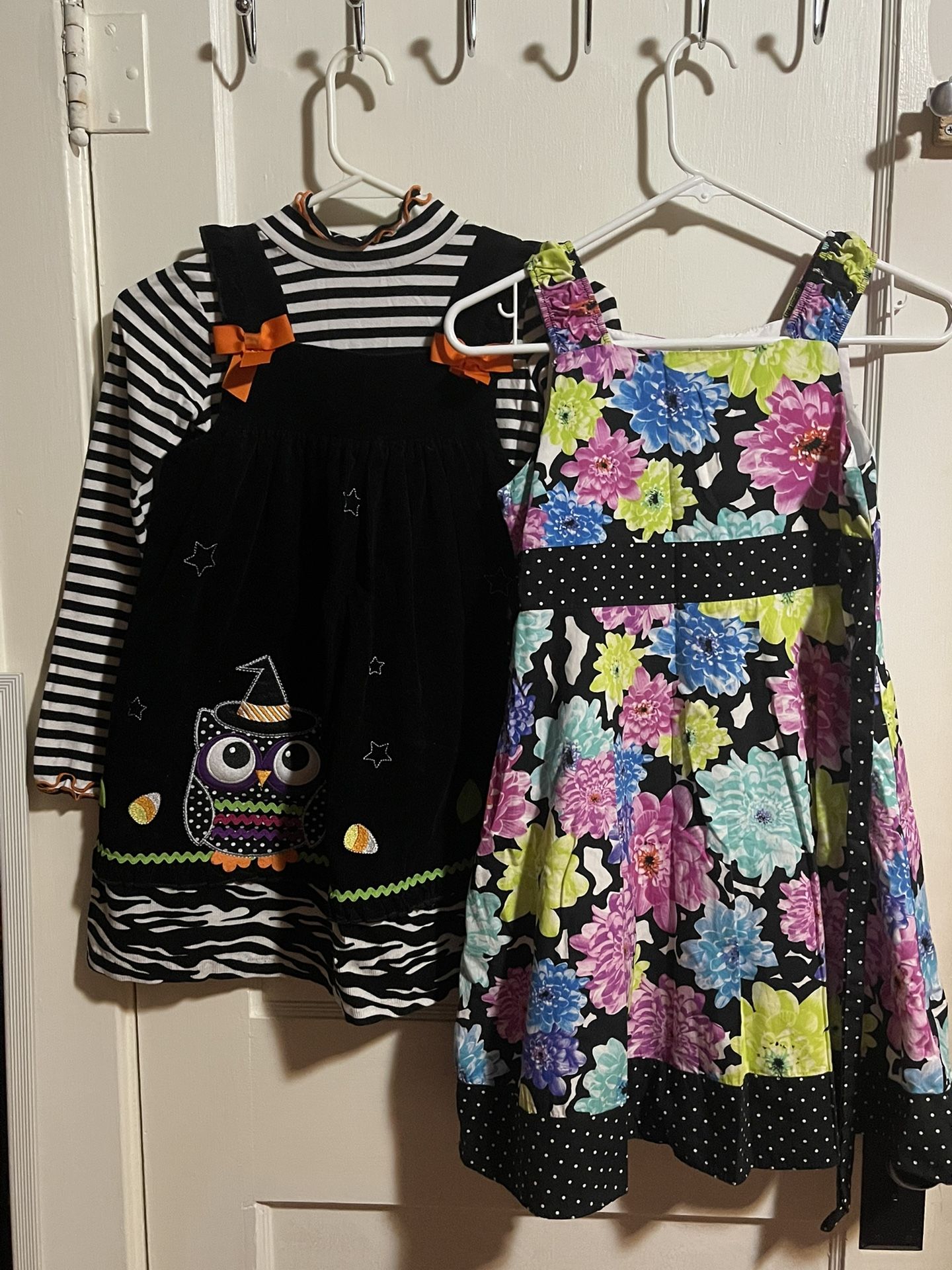 7-8 Dress Lot And New Shoes