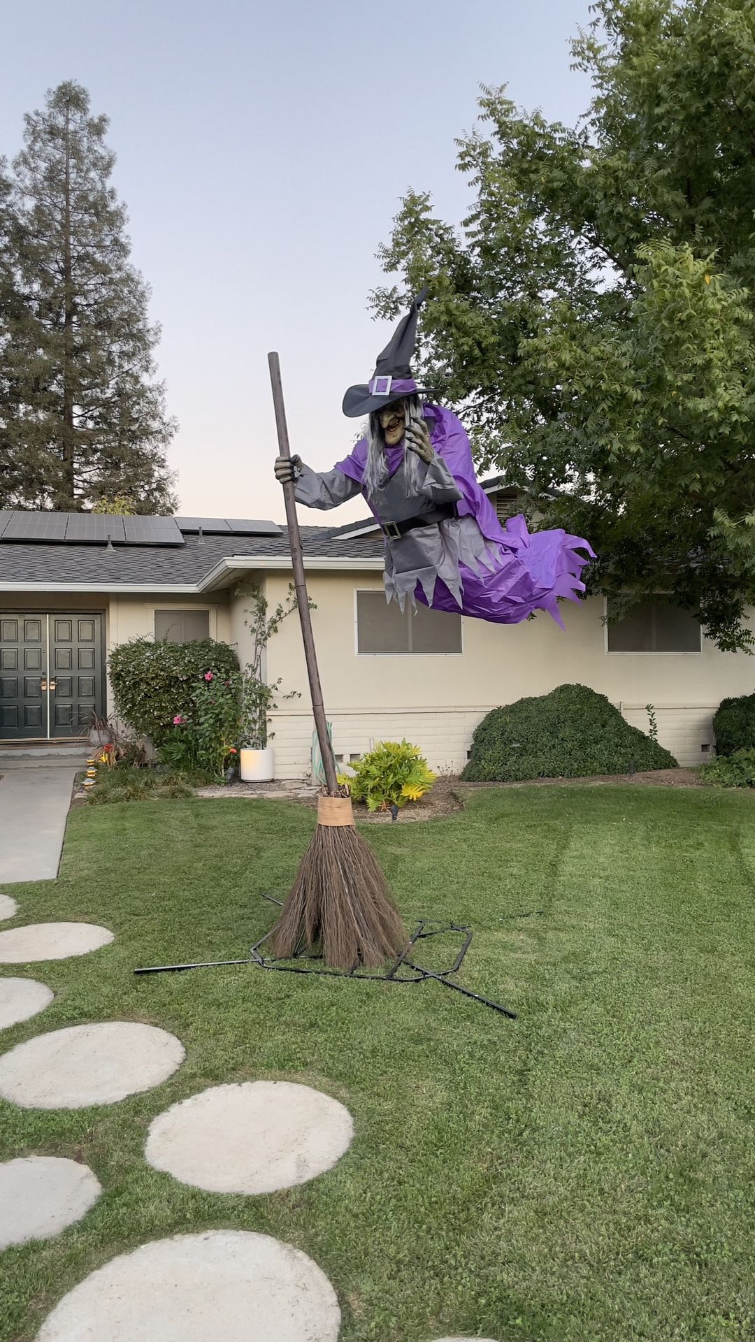 12-ft Halloween Witch