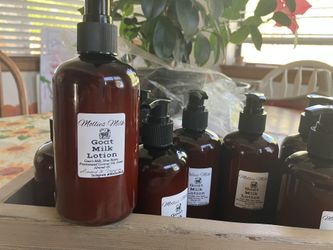 Home Made Goats Milk Lotion Sweet Vanilla Almond
