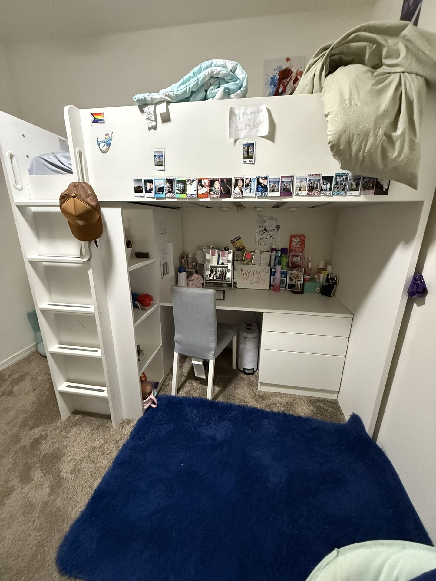2 IKEA Loft/Desk Combo Beds (Twin) ($450 Each)