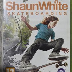 SHAUN WHITE SKATEBOARDING FOR XBOX 360