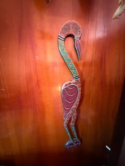 BIRD 6"w x 38"tall; cross streets are Arapaho & Waterview