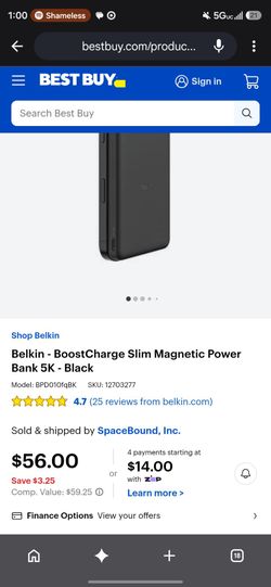 Belkin portable charger