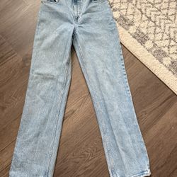 Womens Abercrombie 90’s Straight Ultra High Rise Jeans Size 26s