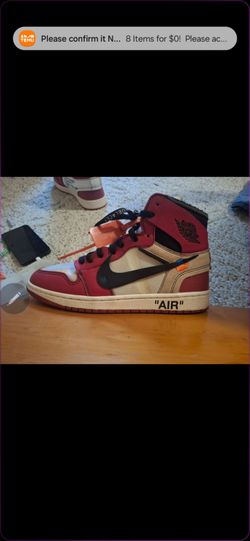 Off-White x Air Jordan 1 High Sneakers