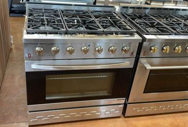36 inch wide gas stove