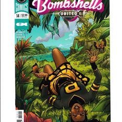 BOMBSHELLS: UNITED #14 (2018) EMANUELA LUPACCHINO | DIRECT SALES | 1ST PRINT