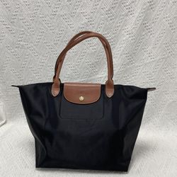 Longchamp Le Pliage Original Tote Bag size large Black