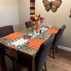 Marble Dining Table *TABLE ONLY NO CHAIRS*