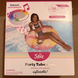 Justice Party Tube Float With Music LED Lightshow