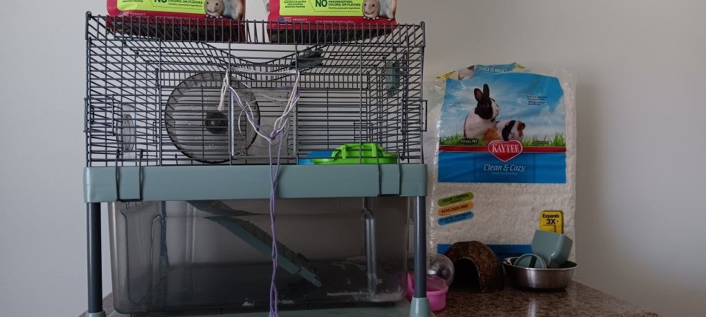 2-story Hamster Cage