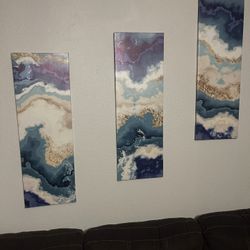 3 Piece Wallart 