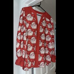 Santa Shirt Misses Size Large
