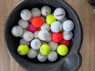 Used golf balls