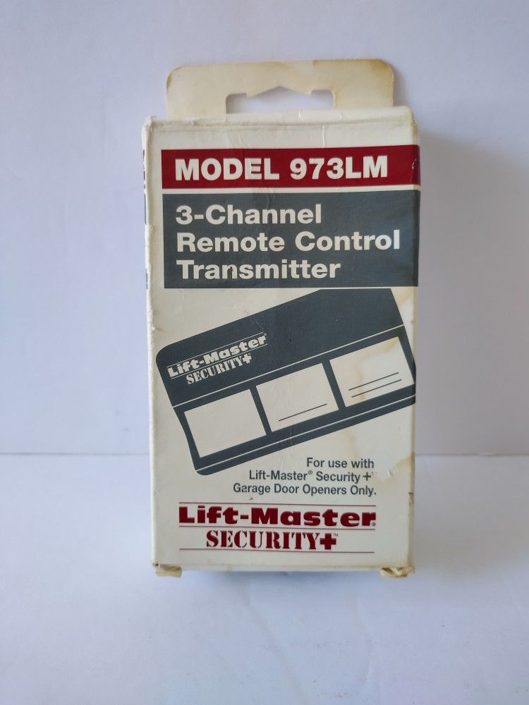 New Garage Door Opener Remote Control