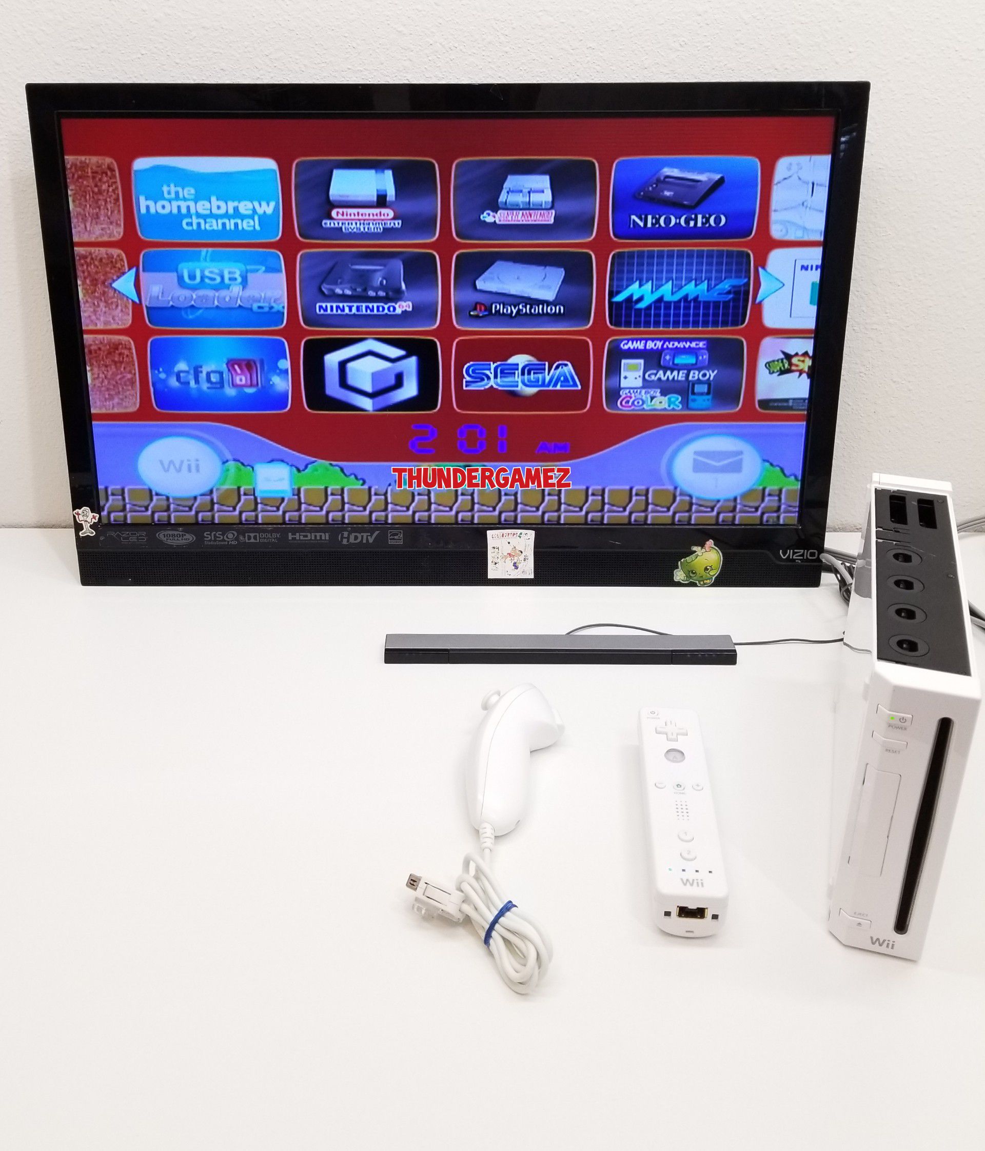 Nintendo Wii With 5,000 Games