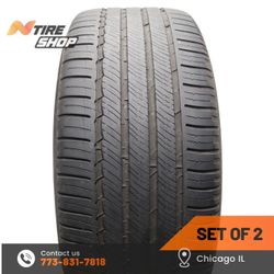 Set of 2 Used  6/32    275/45R21  107H  Michelin  Primacy Tour A/S MO