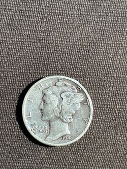 1944 Dime with error