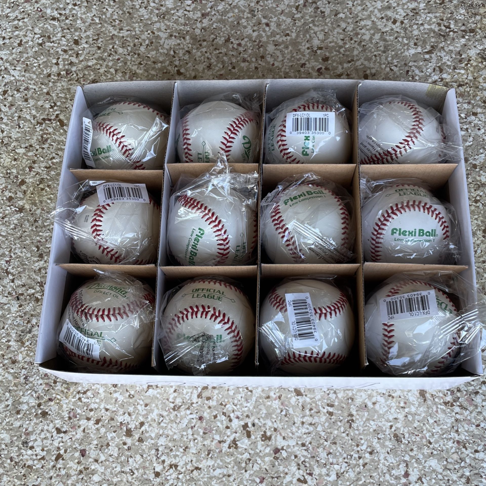 One Dozen Brand New Diamond Tee Balls