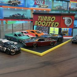 DIY Turbo Boosted Diorama 1 64 Scale Compatible with Hot Wheels and Matchbox