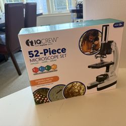 IQCrew 52 Piece Microscope Set