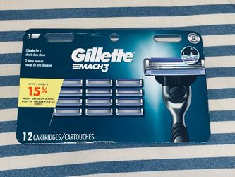 Gillette Mach 3 Cartridges