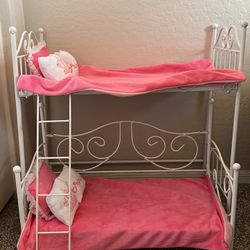 Bunk Bed for 18” dolls