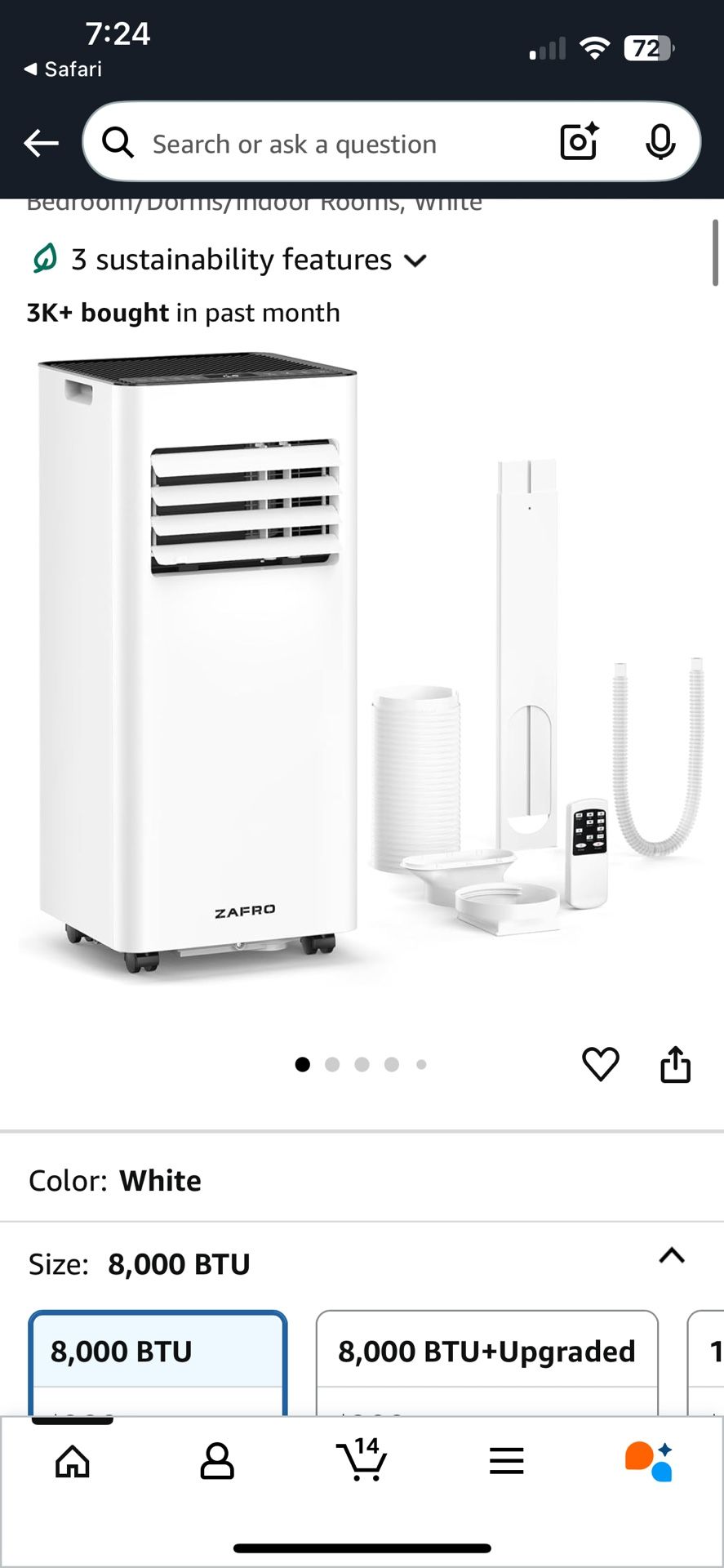 Zafro Air Conditioner BRAND NEW