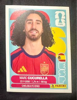 2026 Panini FIFA World Cup Marc Cucurella ESP8 - Spain Sticker