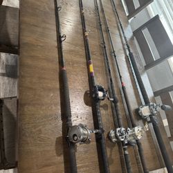 Fishing Reels And Poles 