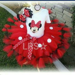 Minnie Mouse tutu set