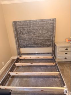 Queen size bed frame