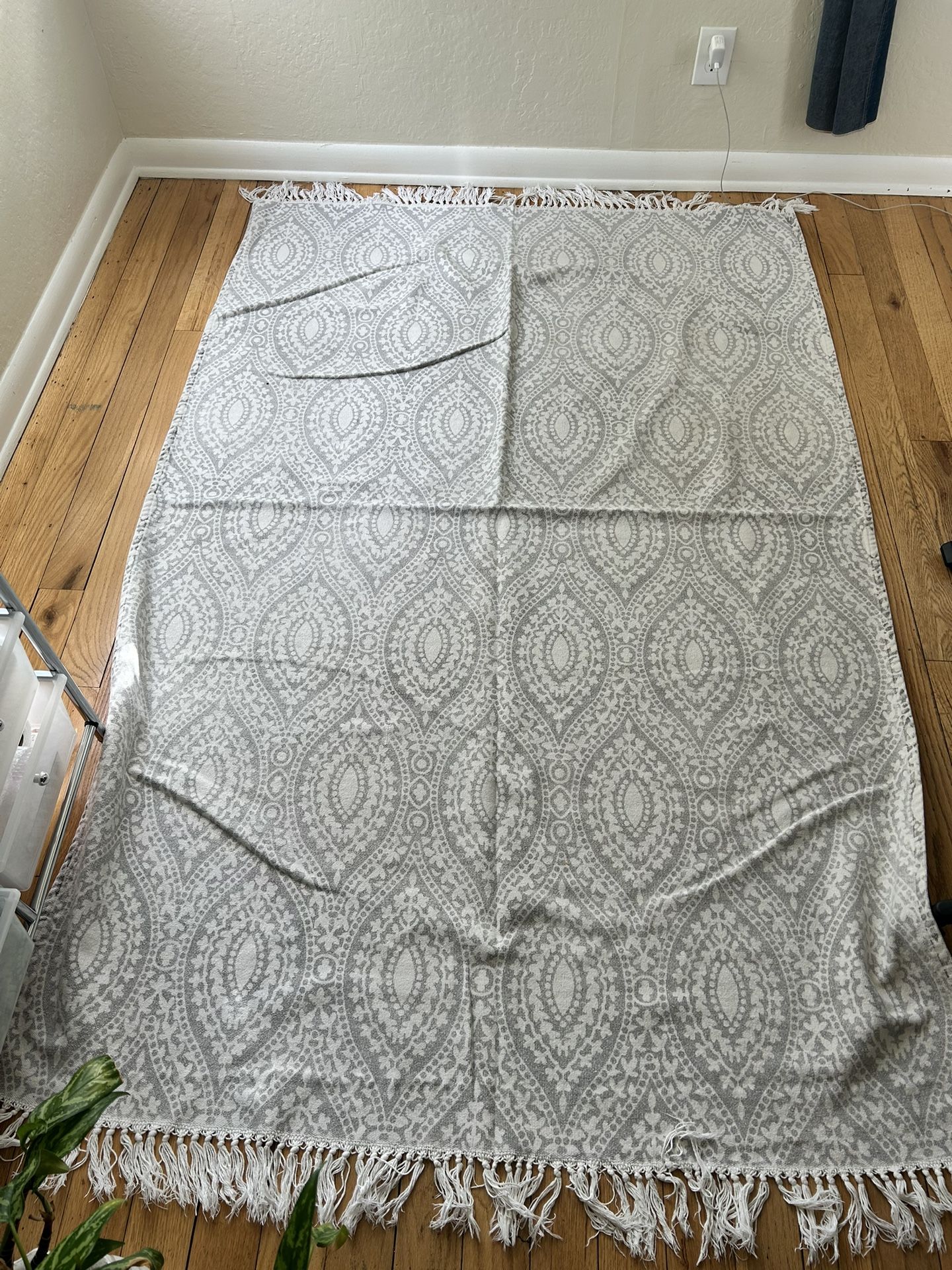 Beautiful 4.5x7 Washable Rug 