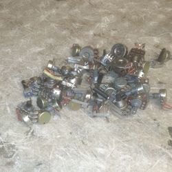 VOLUME  POTS potentiometers