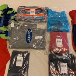 $5-$8 Boy Toddler/Kid Fleece 1/2 Zipper, Hoodie & V-Sweater