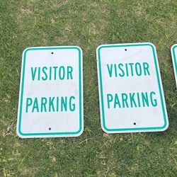 Visitor Parking Only Signs  12”x18”. $18 Each 