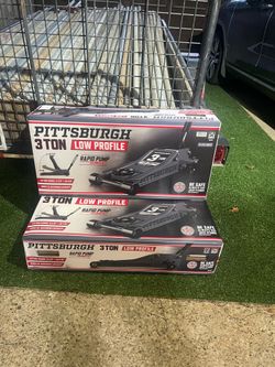 Pittsburgh 3-Ton Low Profile Floor Jack