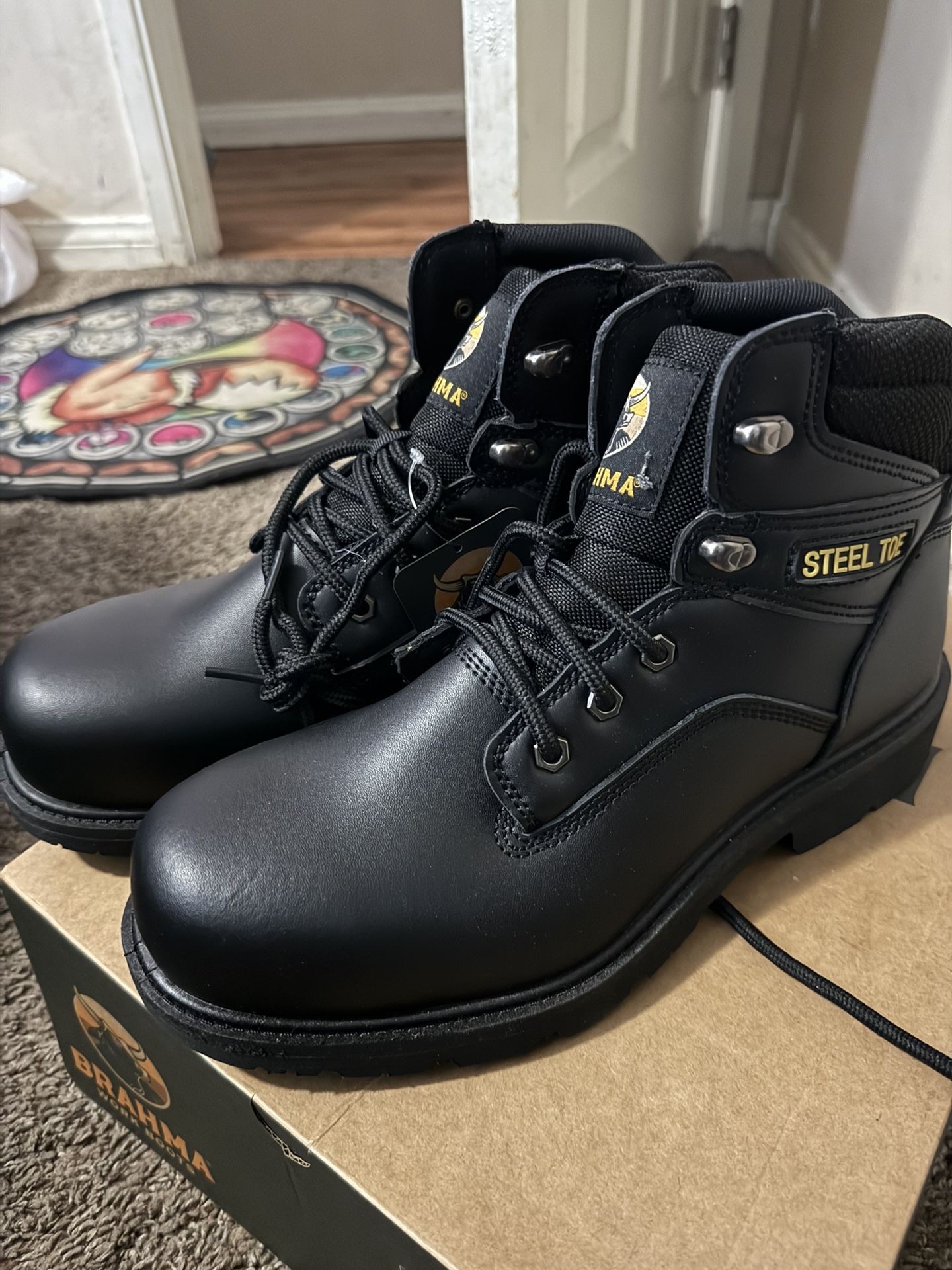 Brahma Work Boots Size 10.5