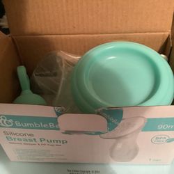 Bubble Bee Silicone Breast Pump New In Box 