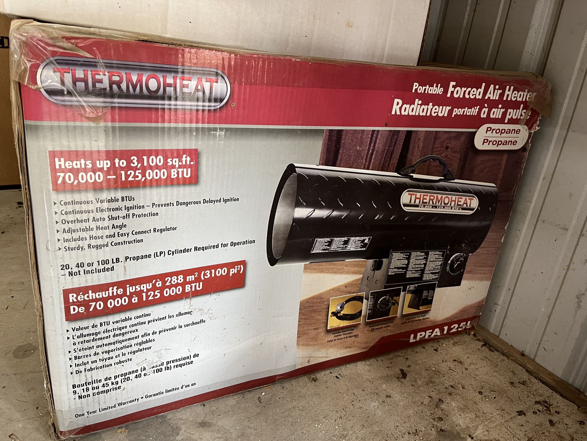 Forced Air Heater