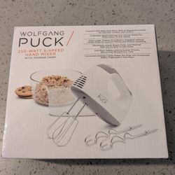 Wolfgang Puck 250-watt 5-speed Hand Mixer