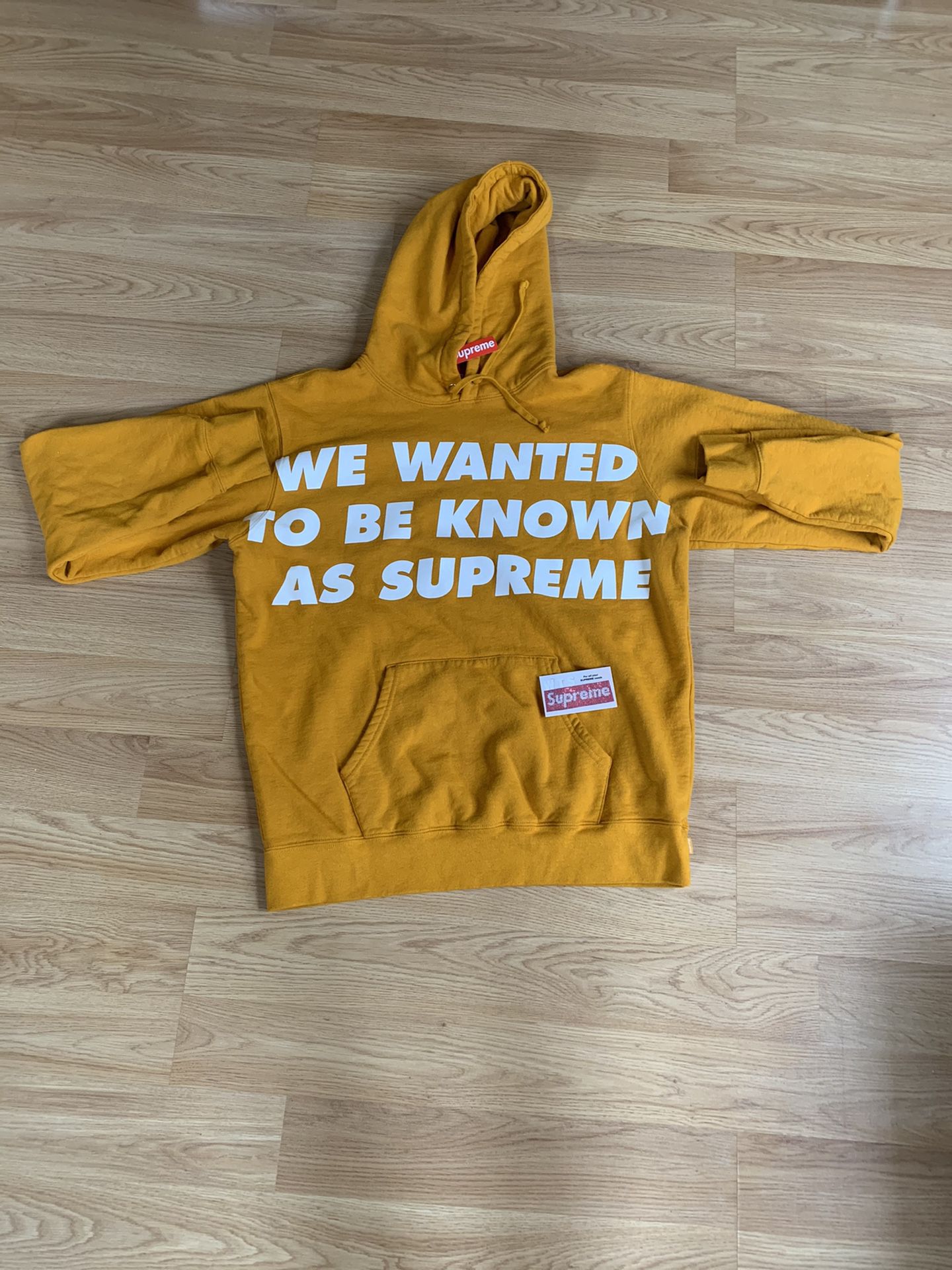 Supreme Known As Hoodie Gently used with tag