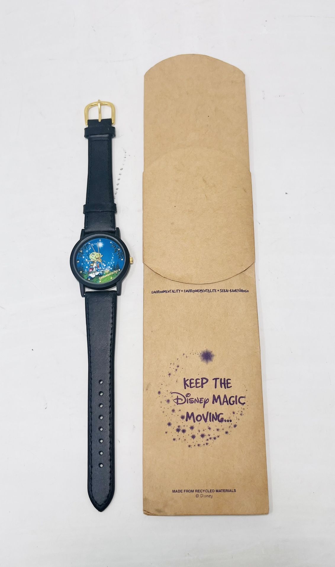 New Vintage Disney Exclusive Cast Member Environmentality Watch - Jiminy Cricket