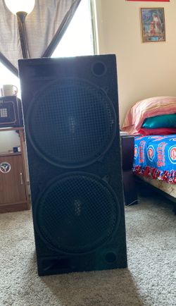 Tengo estas bocinas Jensen 350 watts peak muy buenas