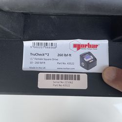 Norbar TruCheck™ 2 (specifically part number 43522),