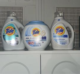 Tide free & clear - $10 each