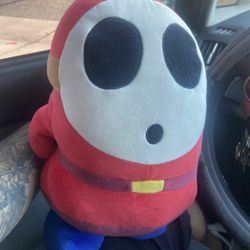 Tomy Club Mocchi Shy Guy Large Super Mario 18" Plush (No Tag)