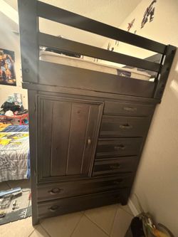 Kids bunk bed dresser set